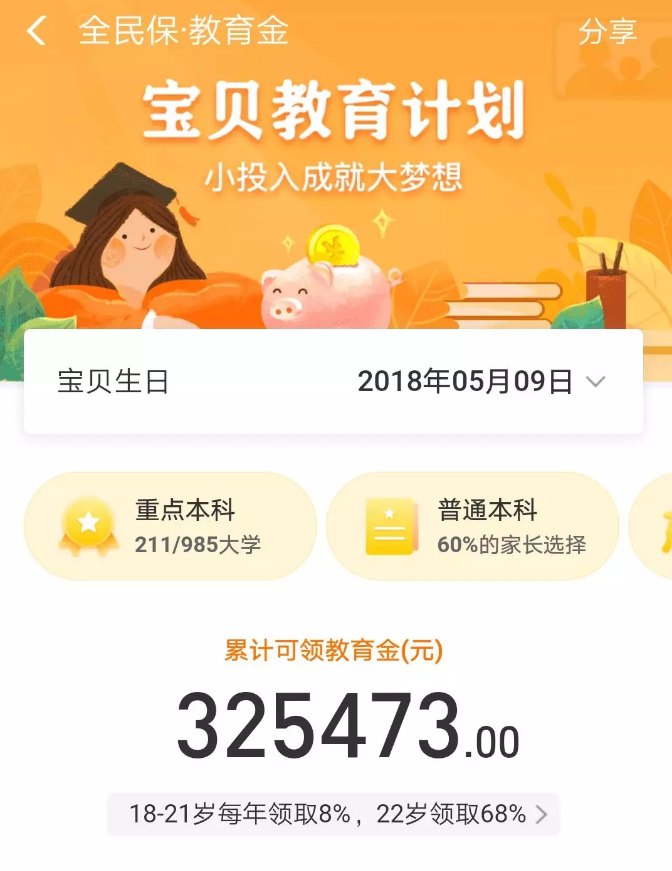 支付寶全民保教育金靠譜嗎？坑不坑看完才知道